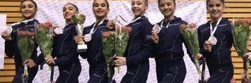 АЗЕРБАЙДЖАН. Азербайджанские спортсменки выиграли пять медалей на турнире по художественной гимнастике в Варшаве