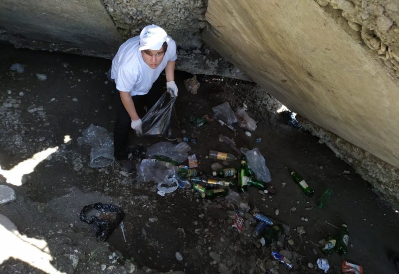 ЧЕЧНЯ. Неравнодушная молодежь очищает реки Чечни