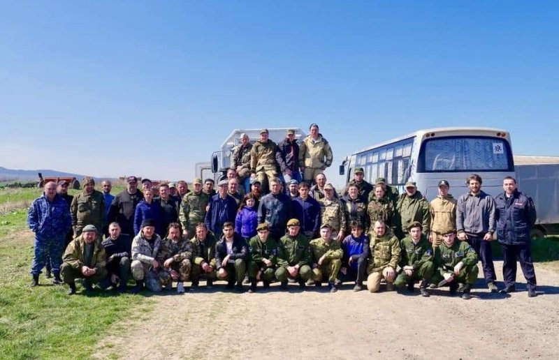 ЧЕЧНЯ. Стартовал 1-ый этап экспедиций Международной Вахты Памяти "Терский рубеж - 2019"