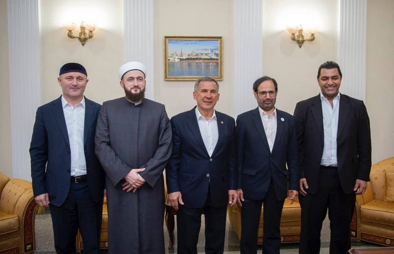 ЧЕЧНЯ. Заместитель муфтия Чечни с делегацией из ОАЭ посетил Республику Татарстан