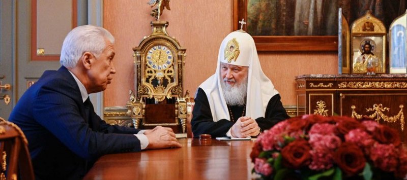 ДАГЕСТАН. Святейший Патриарх Кирилл и Глава Дагестана обсудили строительство храма