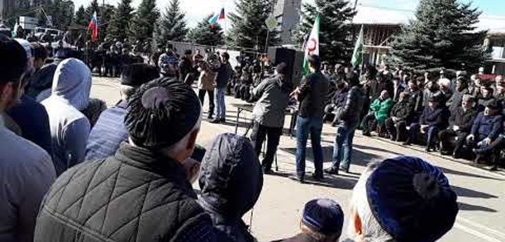 ИНГУШЕТИЯ. Лидеров протестных акций в Ингушетии арестовали на 10 суток и приговорили к штрафу