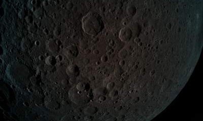 Израильский луноход сфотографировал Луну с обратной стороны