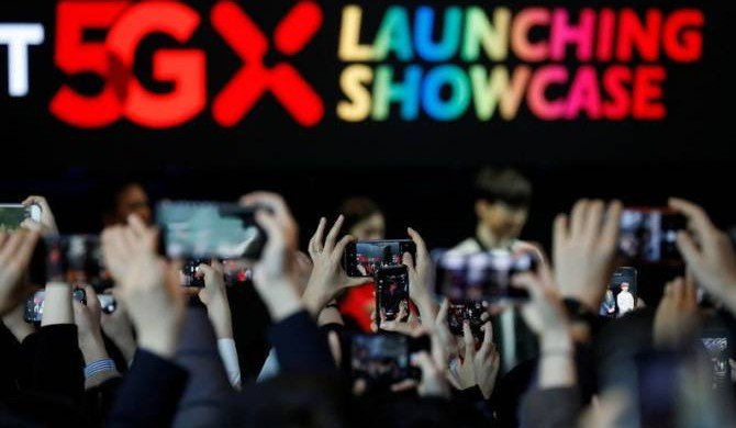 Южная Корея первой в мире начала коммерческое использование мобильной сети 5G