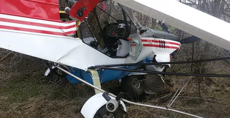КРАСНОДАР. В Краснодарском крае упал легкомоторный самолет.