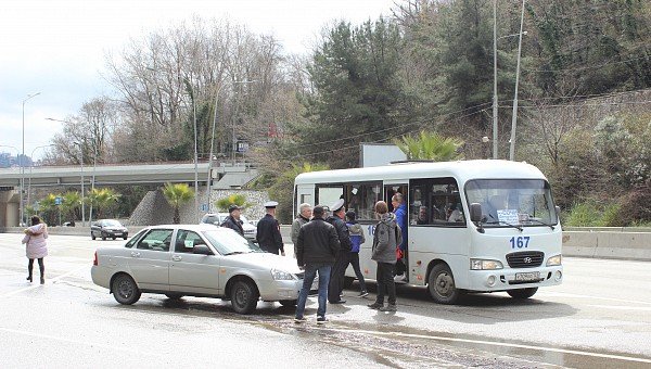 КРАСНОДАР. В Сочи провели очередной рейд по выявлению нелегальных перевозчиков