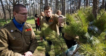 КРЫМ. Студенческие отряды за чистоту и процветание Крыма