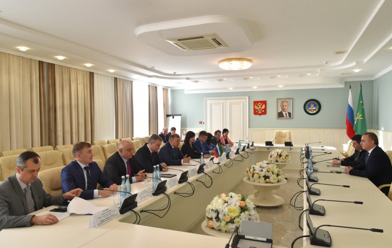 АДЫГЕЯ. Глава Адыгеи и Посол Туркменистана в России провели переговоры