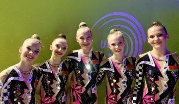 АЗЕРБАЙДЖАН. На чемпионате Европы по художественной гимнастике в Баку невероятная поддержка зрителей - белорусские гимнастки