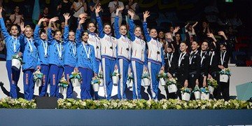 АЗЕРБАЙДЖАН. Россиянки взяли "золото" в групповом многоборье на Чемпионате Европы в Баку