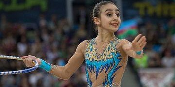 АЗЕРБАЙДЖАН. Зохра Агамирова вышла в финал в обруче на чемпионате Европы в Баку