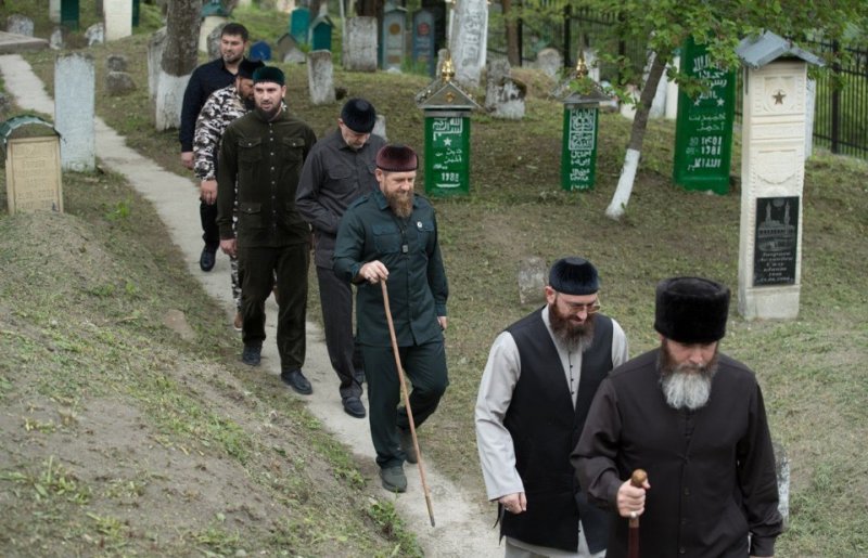 ЧЕЧНЯ. Р. Кадыров посетил зиярат Шейха Ташу-Хаджи