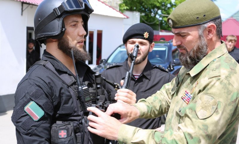 ЧЕЧНЯ. В Грозном наградили отличившихся сотрудников УВО ВНГ России по ЧР