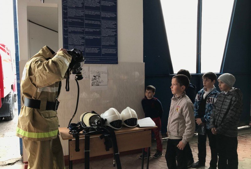 ЧЕЧНЯ. В  пожарно-спасательных частях республики прошли дни открытых дверей