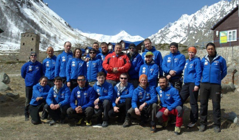 КБР. В Кабардино-Балкарии альпинисты проходят обучение по спасению в горах
