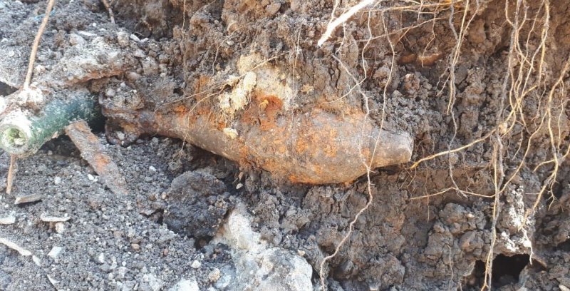 КРАСНОДАР. Жительница края в огороде нашла минометную мину