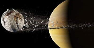 Сатурн потерял спутник, угрожающий Земле