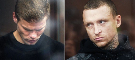 Суд в Москве признал футболистов Кокорина и Мамаева виновными
