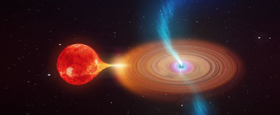 Ученые заметили странное поведение черной дыры