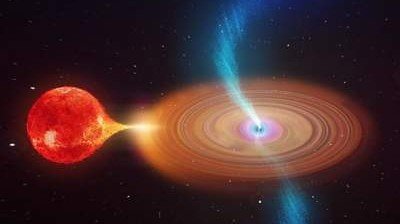 В космосе обнаружили черную дыру, стреляющую плазмой