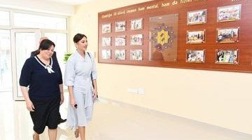 АЗЕРБАЙДЖАН. Мехрибан Алиева приняла участие в открытии нового здания яслей в Баку