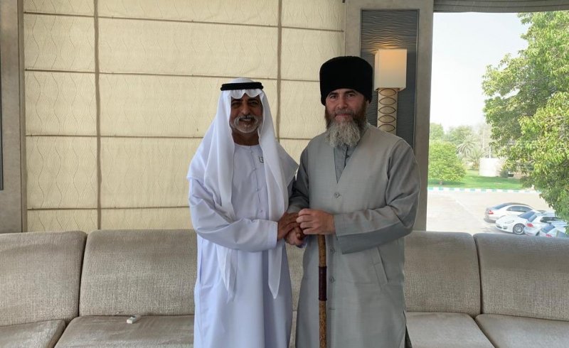 ЧЕЧНЯ. Муфтий Чечни встретился с министром толерантности ОАЭ