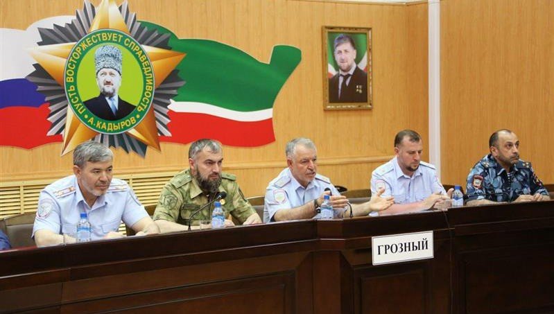 ЧЕЧНЯ. Начальник Управления Росгвардии по Чеченской Республике принял участие в межведомственном совещании
