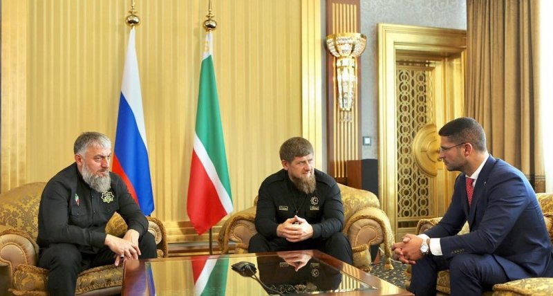 ЧЕЧНЯ. Р. Кадыров поздравил с днем рождения Льва Деньгова