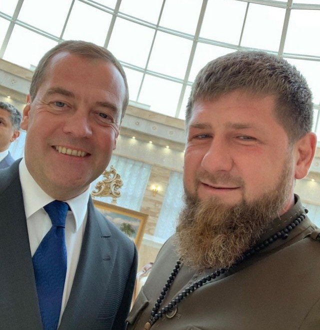 ЧЕЧНЯ. Рамзан Кадыров встретился в Минске с Дмитрием Медведевым