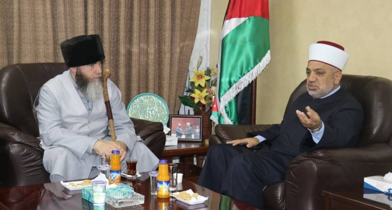 ЧЕЧНЯ. Салах-хаджи Межиев встретился с муфтием Хашимитского королевства Иордании