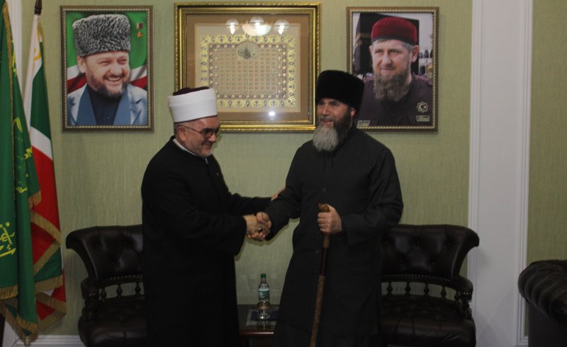 ЧЕЧНЯ. В Грозном прошла встреча муфтиев Чечни и Сербии