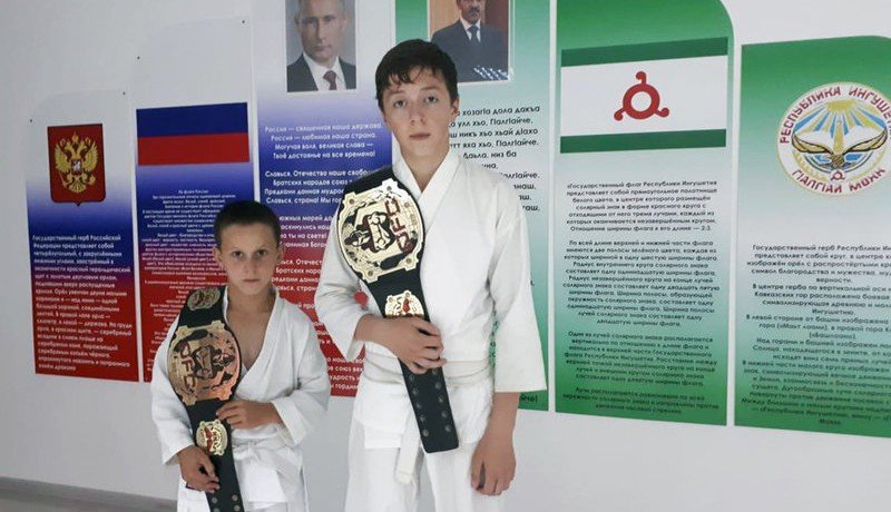 ИНГУШЕТИЯ. Ингушские каратисты стали обладателями чемпионских поясов ММА в Дагестане