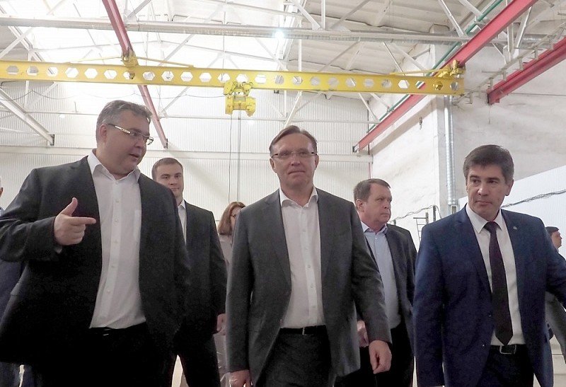 СТАВРОПОЛЬЕ. Генеральный директор ПАО «КамАЗ» посетил ставропольский краевой индустриальный парк «Мастер»