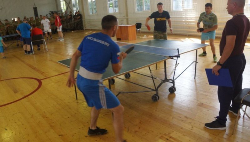 ЧЕЧНЯ. 20-летие ОВГ(с) в Ханкале отметили турниром по настольному теннису