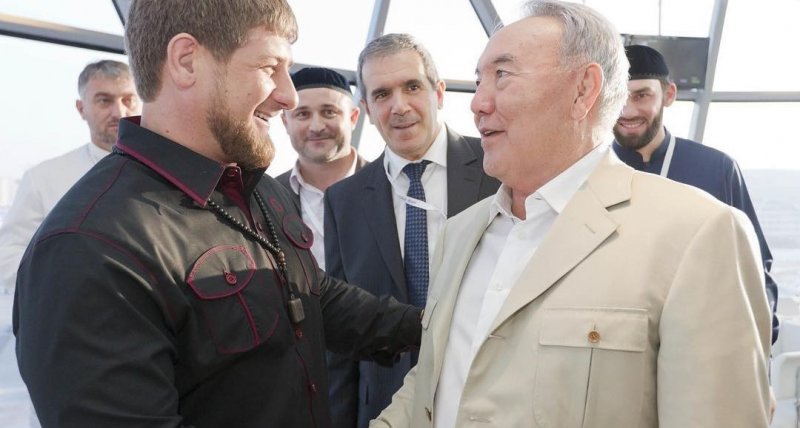 ЧЕЧНЯ. Глава Чечни поздравил с днём рождения Нурсултана Назарбаева