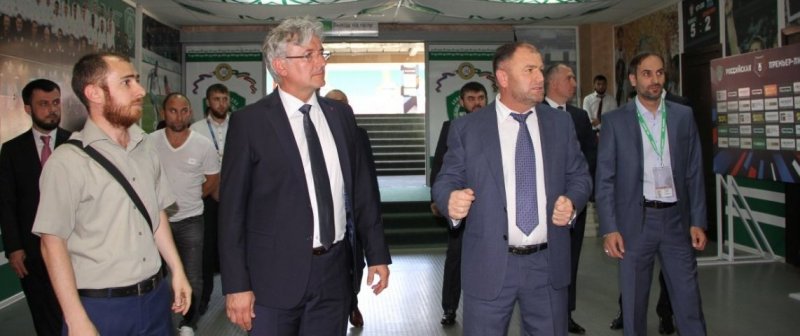 ЧЕЧНЯ. Комиссия УЕФА осмотрела спорткомплекс «Ахмат-Арена»