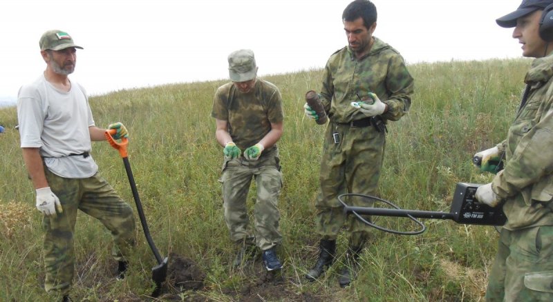 ЧЕЧНЯ. Поисковая экспедиция «Северо-Кавказский фронт» завершила свою работу