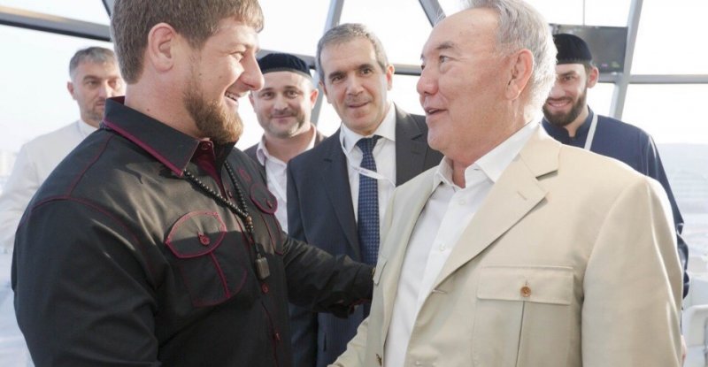 ЧЕЧНЯ. Р. Кадыров поздравил с днем рождения Нурсултана Назарбаева