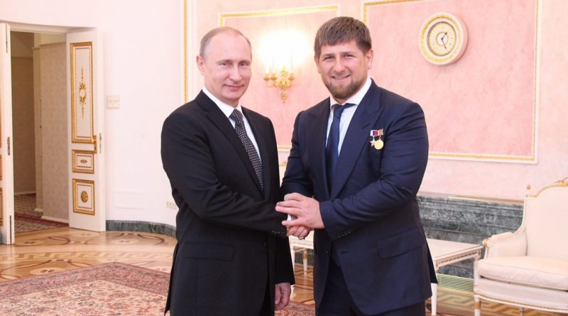 ЧЕЧНЯ. Рамзан Кадыров поздравил Владимира Путина с получением медали «Ангел Хранитель мира»