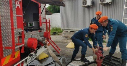 ЧЕЧНЯ. В Чечне приводят в надлежащее состояние источники противопожарного водоснабжения