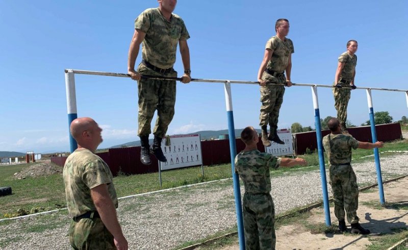 ЧЕЧНЯ. В Ханкале прошли спортивные состязания среди различных подразделений ОГВ