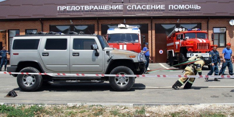 ЧЕЧНЯ. В Курчалое прошли соревнования по пожарному кроссфиту (видео)