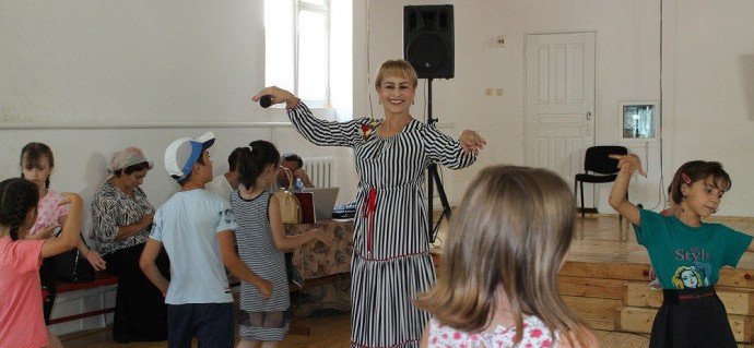 ИНГУШЕТИЯ. Малгобекские артисты дали концерт в детском оздоровительном лагере «Нефтяник»