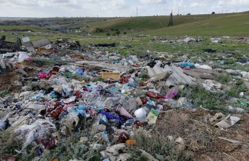 КАЛМЫКИЯ. Около 90% мусорного полигона в Калмыкии уже использовано