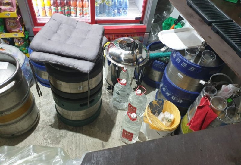 КРАСНОДАР. Полицейские Геленджика изъяли из незаконного оборота более 500 литров алкогольной продукции