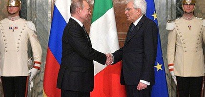 Путин раскрыл подробности визита в Италию