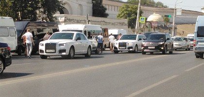 Автомобиль из «Кортежа» Путина попал в аварию