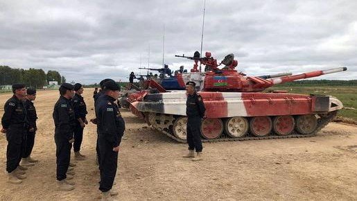 АЗЕРБАЙДЖАН. Азербайджанские танкисты завершили подготовку к конкурсу "Танковый биатлон"