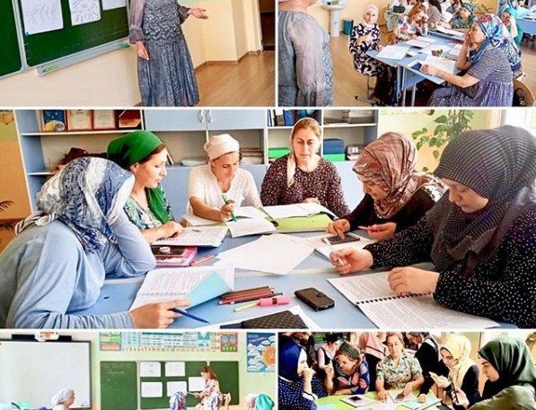 ЧЕЧНЯ. Чеченские специалисты провели курсы повышения квалификации для учителей из Ингушетии