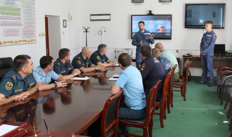 ЧЕЧНЯ. Пожарные и спасатели Чечни проходят социсследование